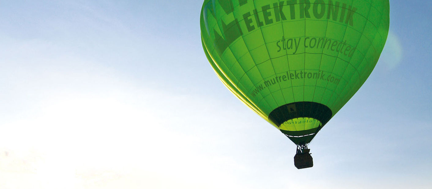 Murrelektronik's heteluchtballon